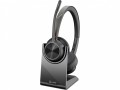 POLY Słuchawki Voyager 4320 UC ST BT700 USB-A z podstawką do ładowania | 77Y99AA
