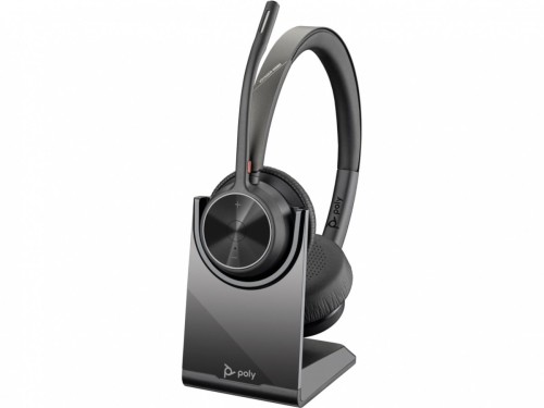 POLY Słuchawki Voyager 4320 UC ST BT700 USB-A z podstawką do ładowania | 77Y99AA