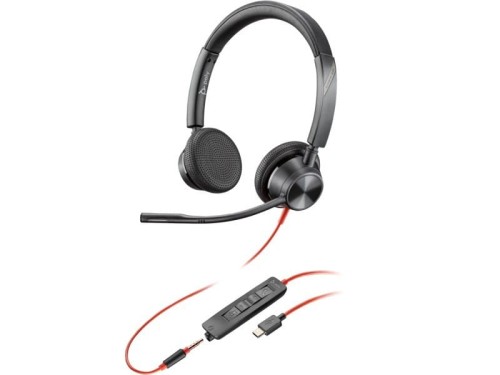 POLY Słuchawki Blackwire 3325 ST USB-C/A adapter | 8X221AA