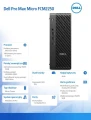 Dell Komputer Dell Pro Max Micro FCM2250 Win 11 Pro Intel U7 265/32GB/1TB/NVIDIA RTX A1000 8GB/WLAN + BT/Wireless Kb & Mouse/280W/3Y ProSupport