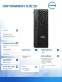 Dell Stacja robocza Dell Pro Max Micro FCM2250 Win 11 Pro Intel U7 265/16GB/512GB/NVIDIA RTX A400/WLAN + BT/Wireless Kb & Mouse/280W/vPro/3Y ProSuppor