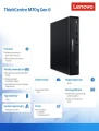 Lenovo Komputer ThinkCentre M70q Tiny G6 13A40016PB W11Pro Ultra 7 265T/2X16GB/1TB/INT/vPro/Black/3YR OS + 1YR Premier TC