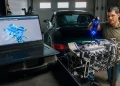 Creaform HandySCAN 3D Pro - ręczny skaner 3D w użyciu
