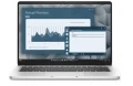 Dell Laptop Dell Pro 14 PC14255/AMD Ryzen AI 7 350/16GB/512GB SSD CL25/14.0 FHD+/Radeon 860M/FgrPr/FHD/IR Cam/Mic/WLAN+ BT/Backlit Kb/3 Cell/W11Pro
