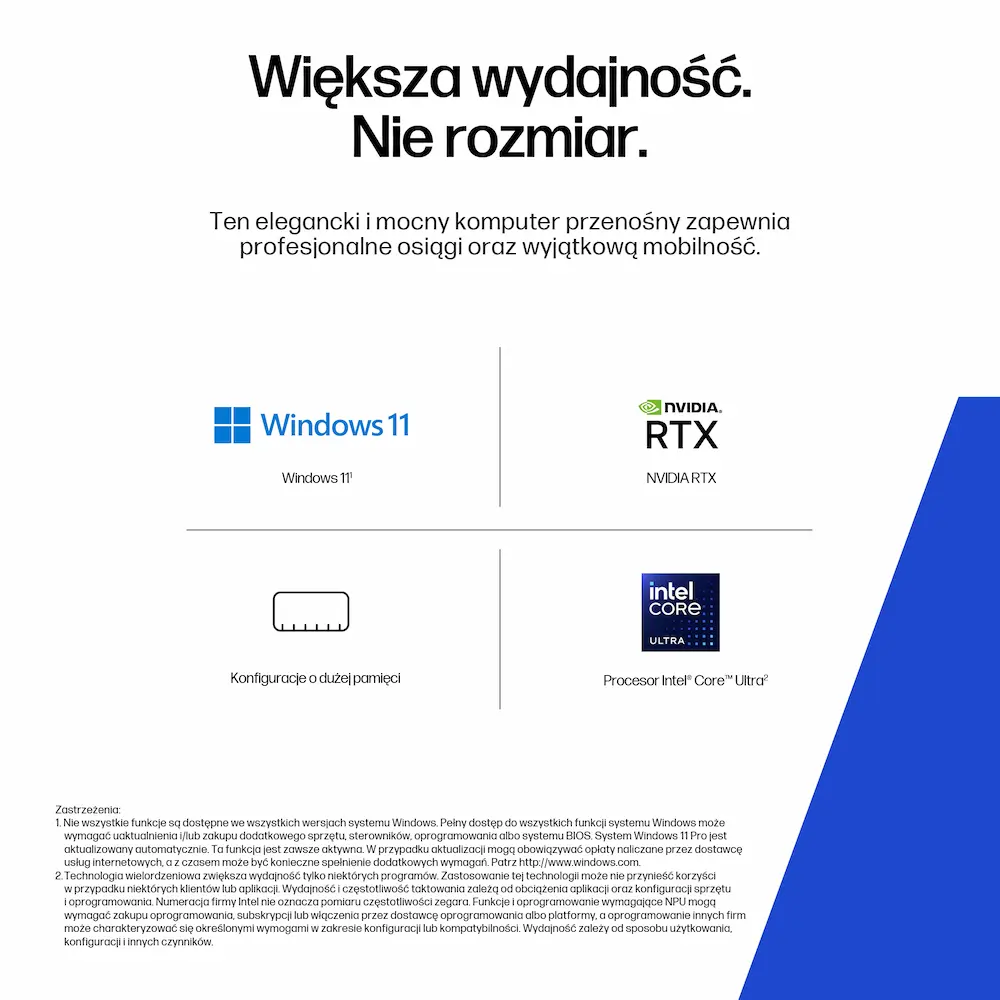 Mobilna Stacja Robocza HP ZBook 8 G1i 16 Szczegóły Techniczne