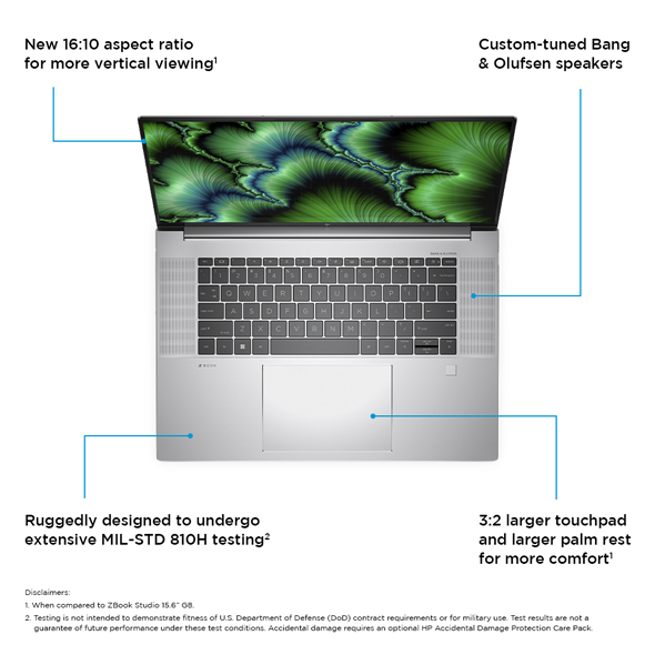 Komputer Laptop HP Zbook Studio G9