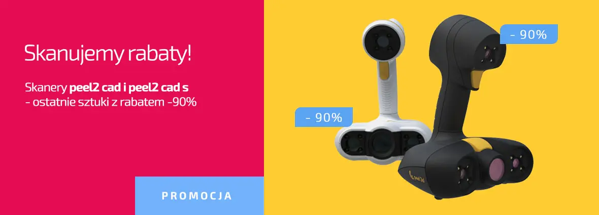 Promocja na skaner 3D peel2 -90% na ostatnie sztuki
