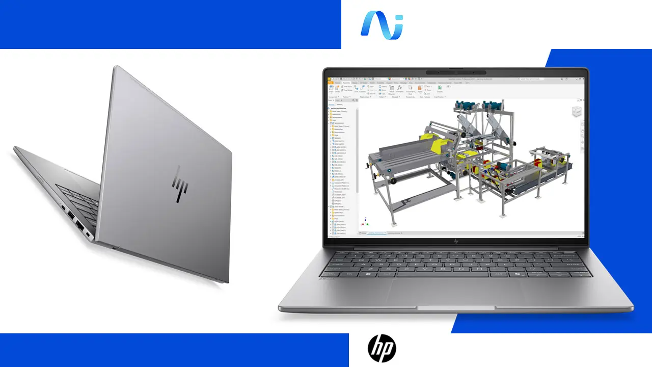 HP ZBook nowej generacji: mobilne stacje robocze stworzone do AI, CAD i pracy w terenie